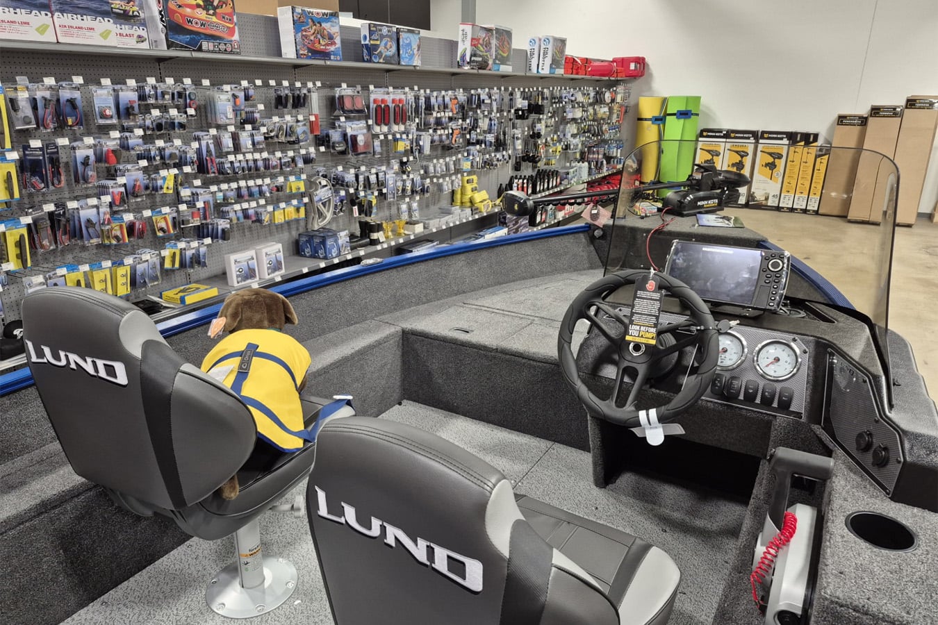 Lund 2026 1650 Angler SS with Mercury 50 ELPT Engine