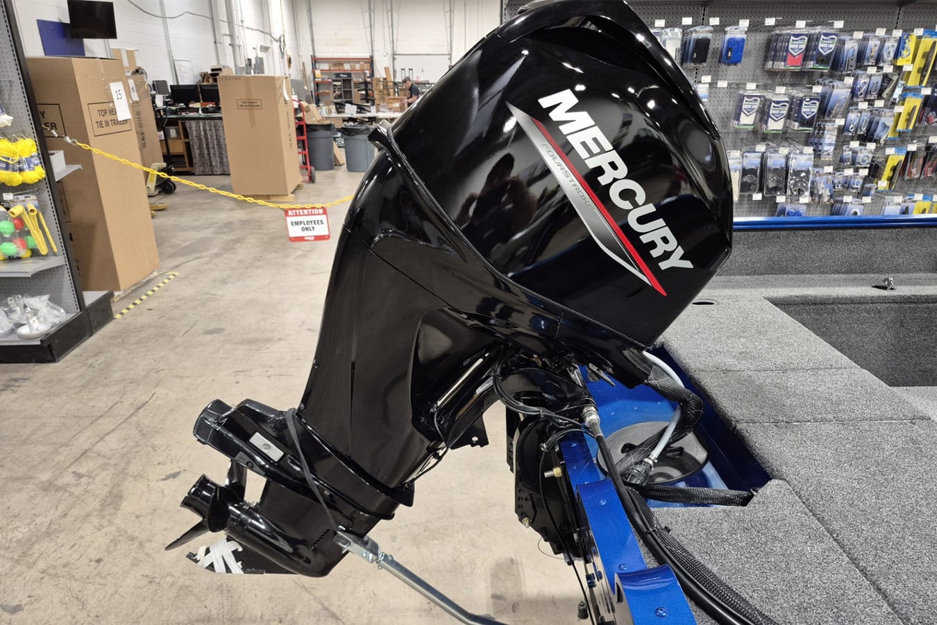 Lund 2026 1650 Angler SS with Mercury 50 ELPT Engine