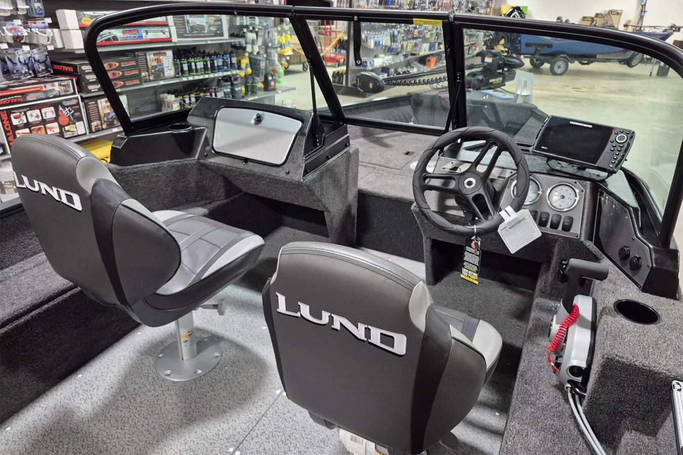 Lund 2026 1650 Angler Sport with Mercury 60 ELPT Engine