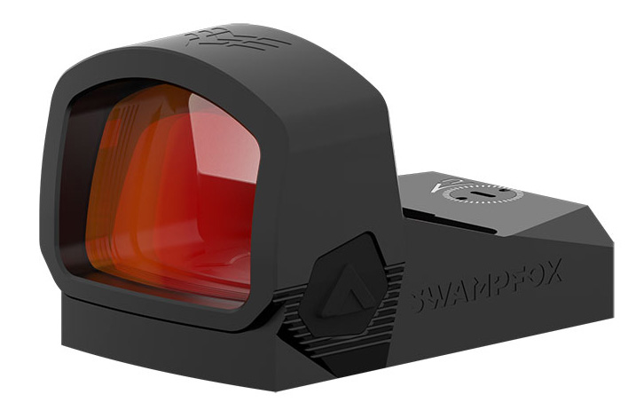 SWAMPFOX OPTICS Liberty II Black 1x 24mm 3 MOA Green Dot Reticle