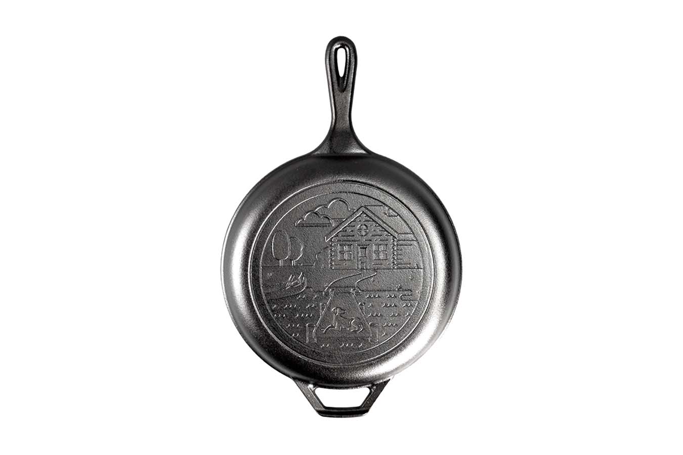 Lodge Cookware Wanderlust 3.2 Quart Cast Iron Cabin Combo Cooker