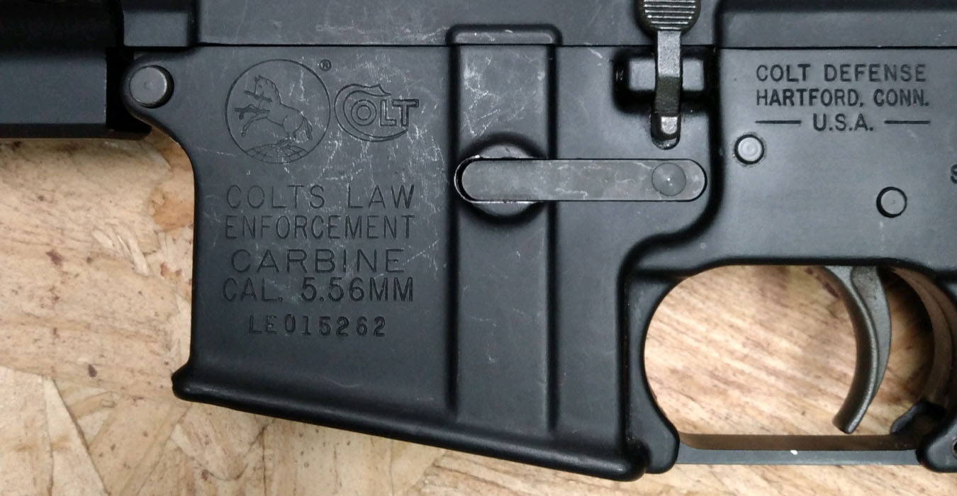 COLT Law Enforcement Carbine 5.56mm Police Trade-In (Magazine Not Included)