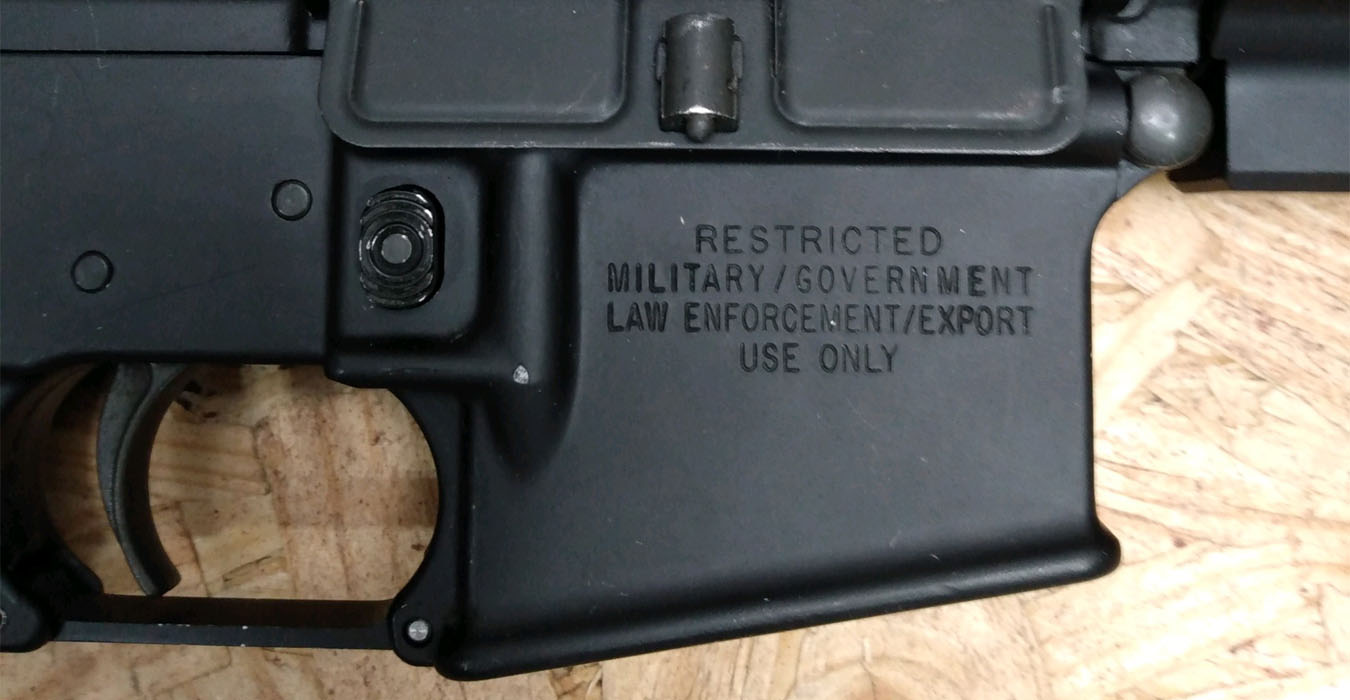 COLT Law Enforcement Carbine 5.56mm Police Trade-In (Magazine Not Included)