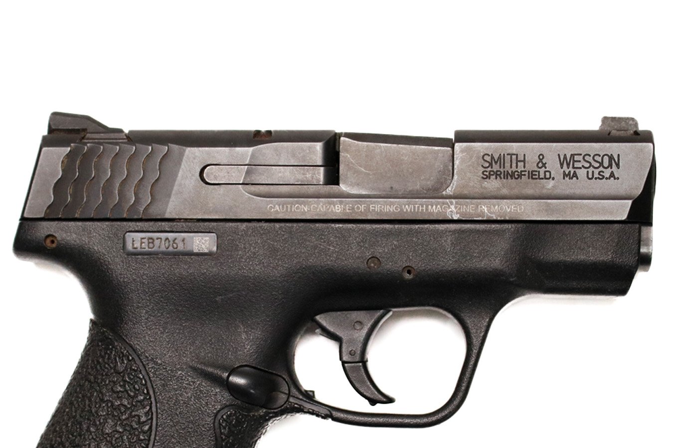 SMITH AND WESSON M&P9 Shield 9mm Police Trade-In Pistol