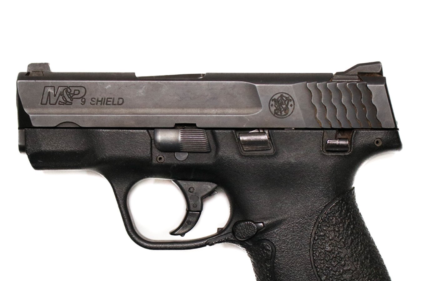 SMITH AND WESSON M&P9 Shield 9mm Police Trade-In Pistol