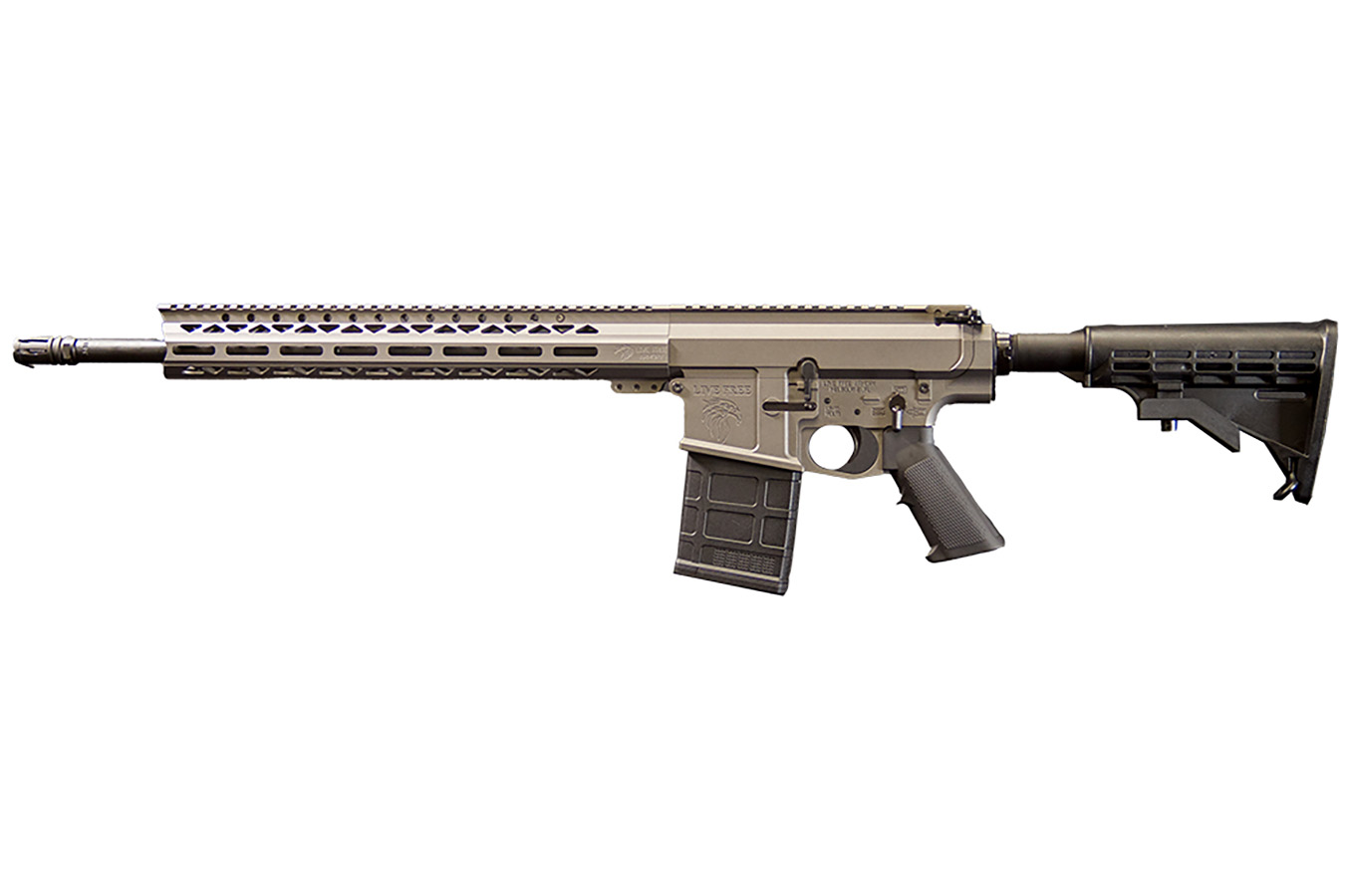 Live Free Battle Rifle 7.62x51mm NATO Semi-Auto Rifle with Thrill Rugged Tactical Grip