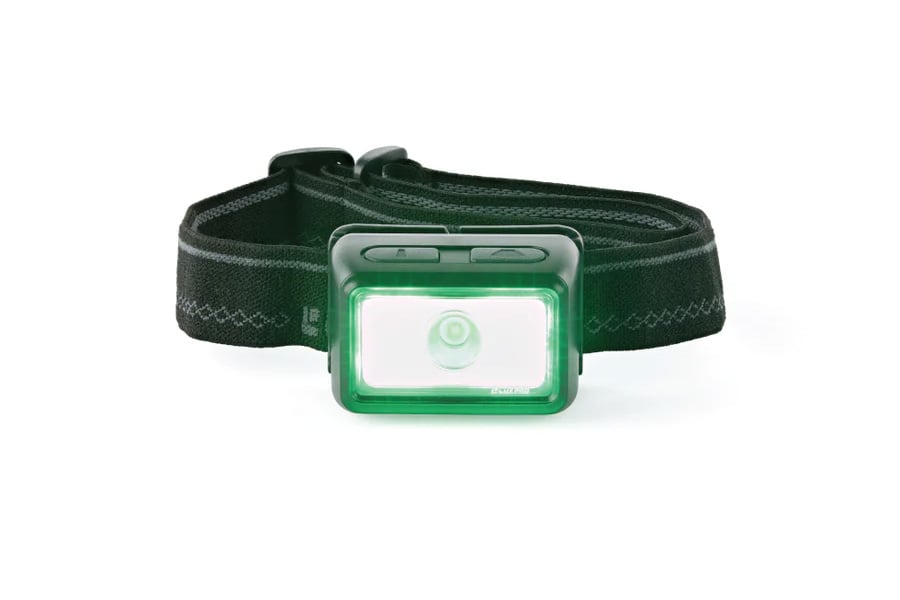 LUXPRO Multi-Color Broadbeam Headlamp with Spot Light 6 Modes  300 Lumen