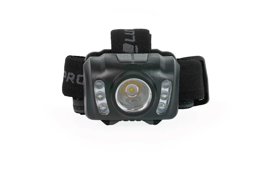 Luxpro Work Headlamp - Extended Run-Time Multi-Color LED 303 Lumen