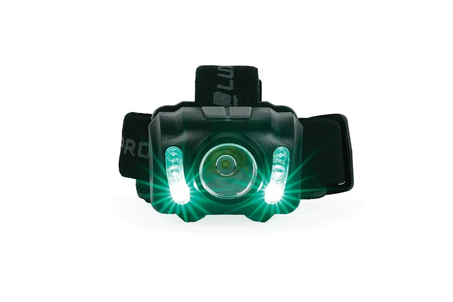 Luxpro Work Headlamp - Extended Run-Time Multi-Color LED 303 Lumen