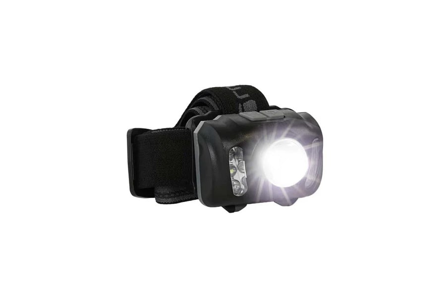 LUXPRO Extended Run-Time Multi-Color 450 Lumen LED Headlamp