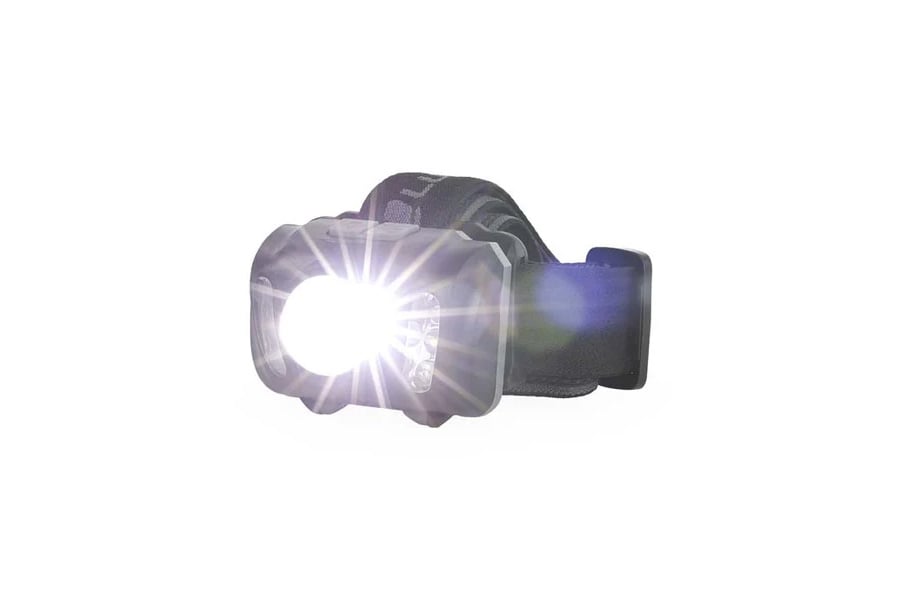 LUXPRO Extended Run-Time Multi-Color 450 Lumen LED Headlamp