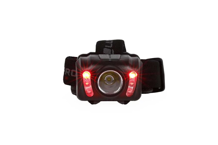 LUXPRO Extended Run-Time Multi-Color 450 Lumen LED Headlamp