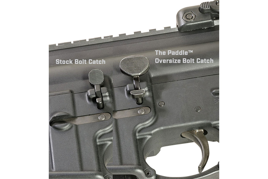 LUTH AR LLC Oversized Bolt Catch with Spring, Buffer, and Pin