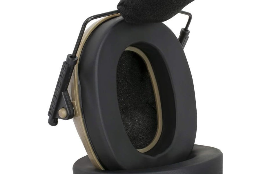 RADIANS Lowset 21 Passive Earmuffs Tan 21NRR