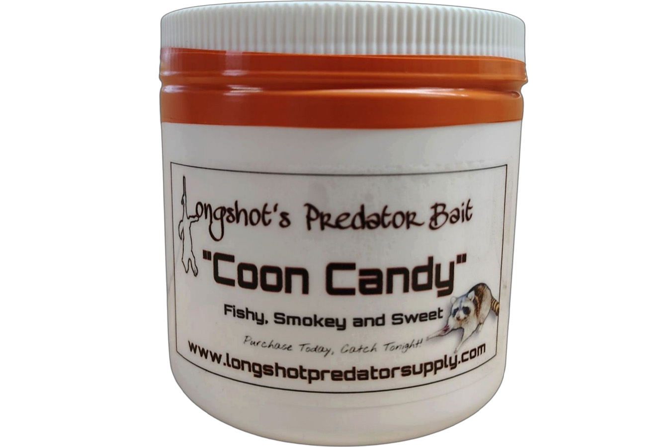 Longshot Outdoors Coon Candy Predator Bait - 16 oz Jar