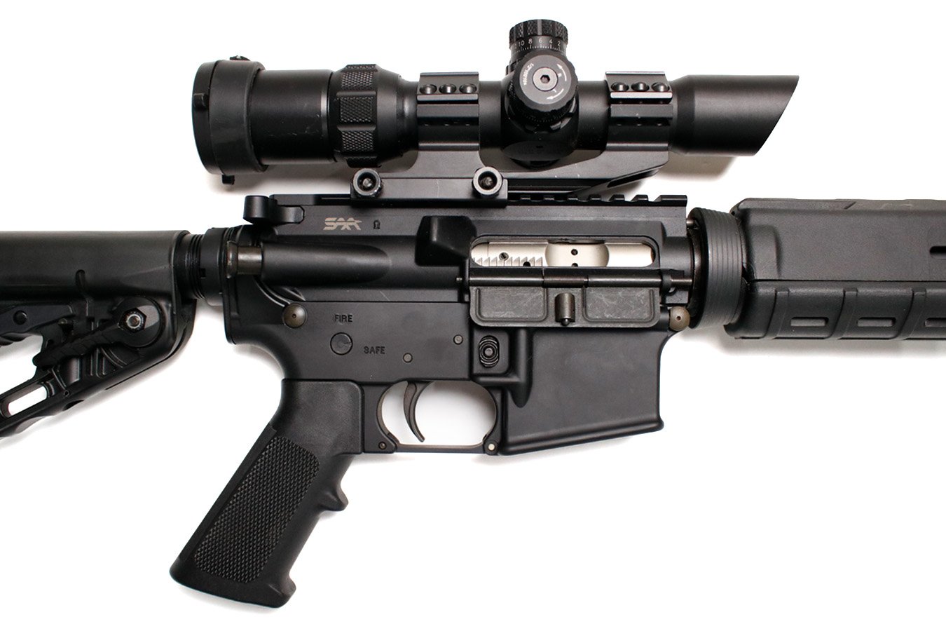 PALMETTO STATE ARMORY PA-15 5.56mm Police Trade-In Rifle with Scope (Magazine Not Included)