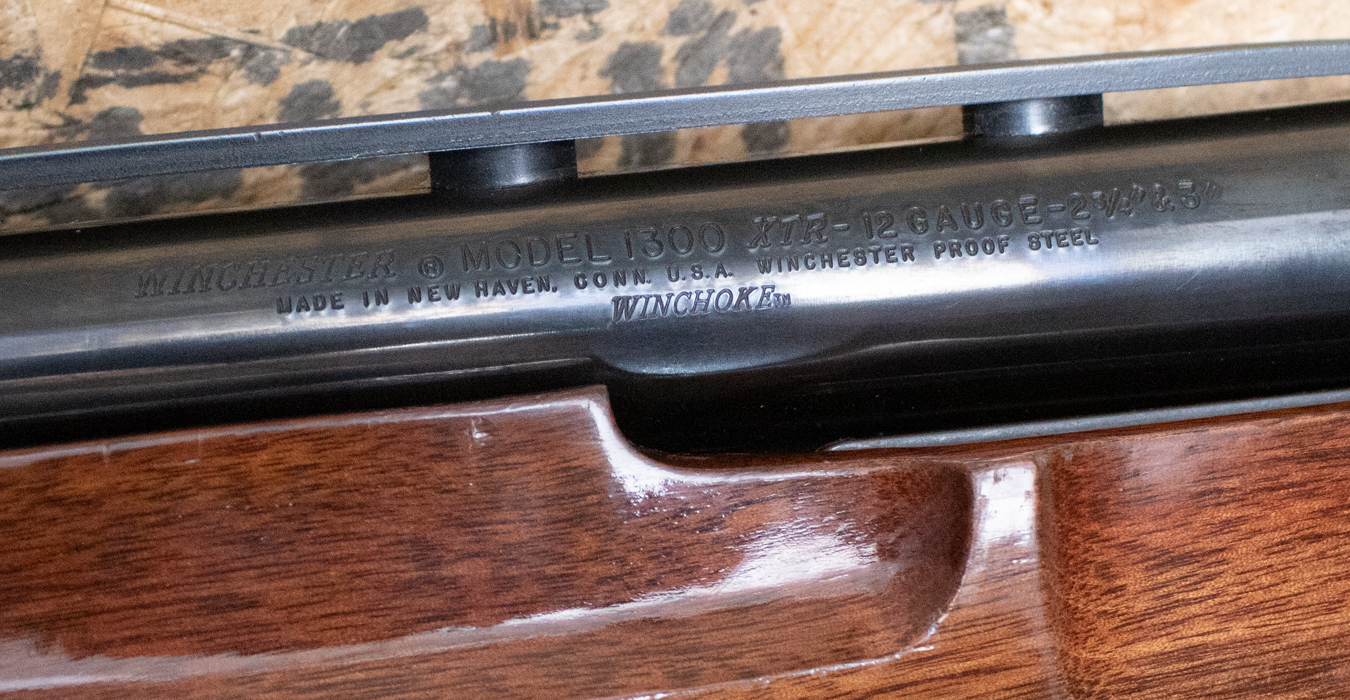 WINCHESTER FIREARMS 1300 XTR 12-Gauge Police Trade-In Pump-Action Shotgun with Vented Ribbed Barrel