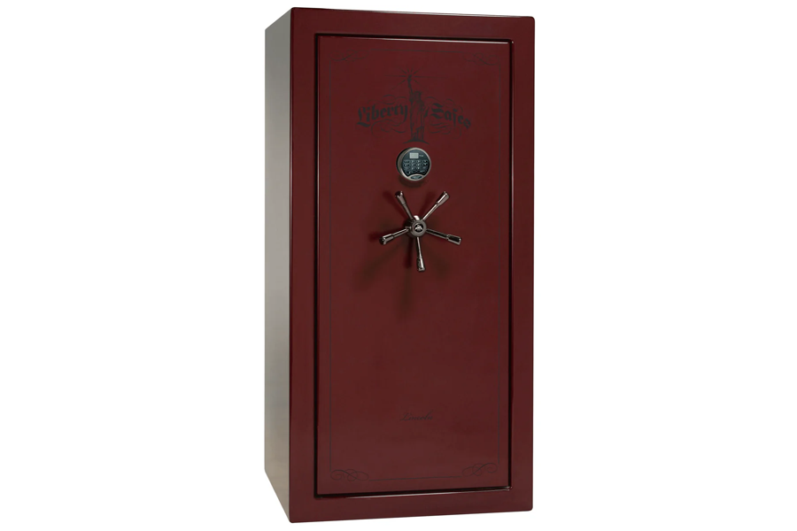 Liberty Lincoln 50 Burgundy Marble with Black Chrome E-Lock