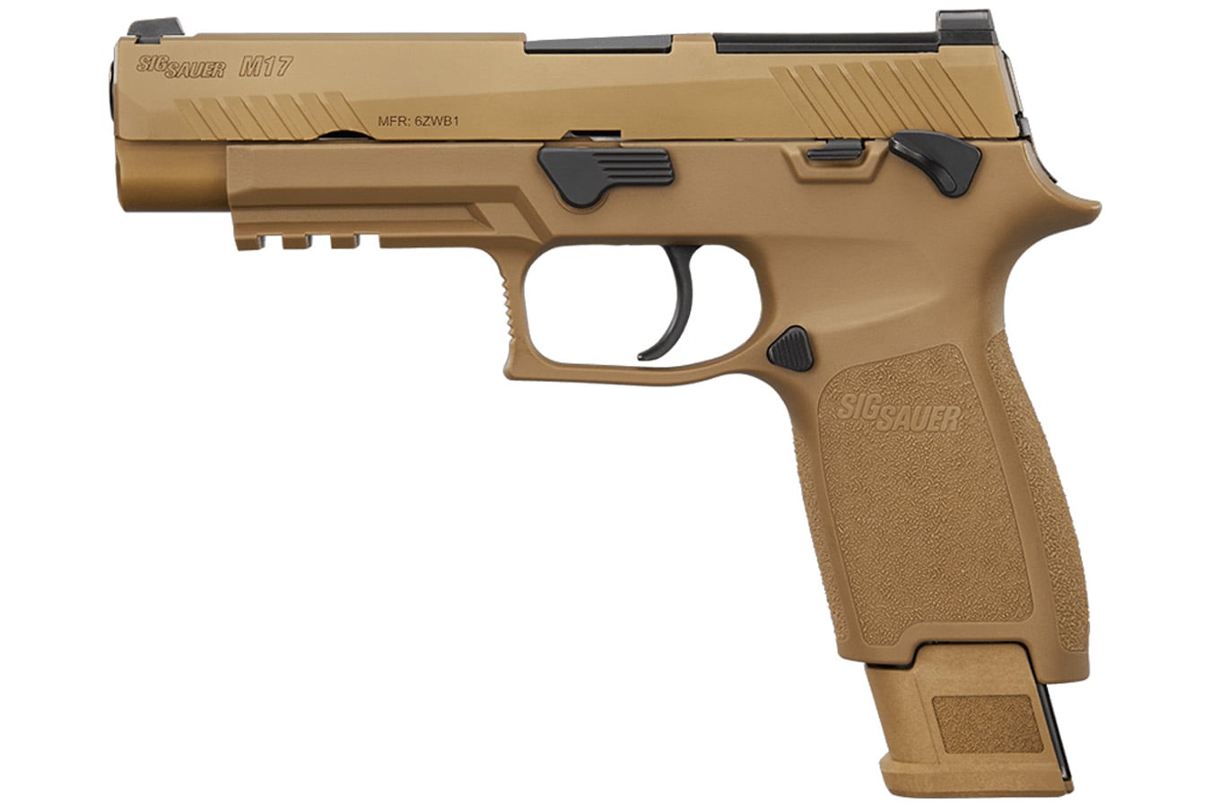 SIG SAUER M17 9mm Full-Size Optic Ready Pistol with Coyote PVD Finish