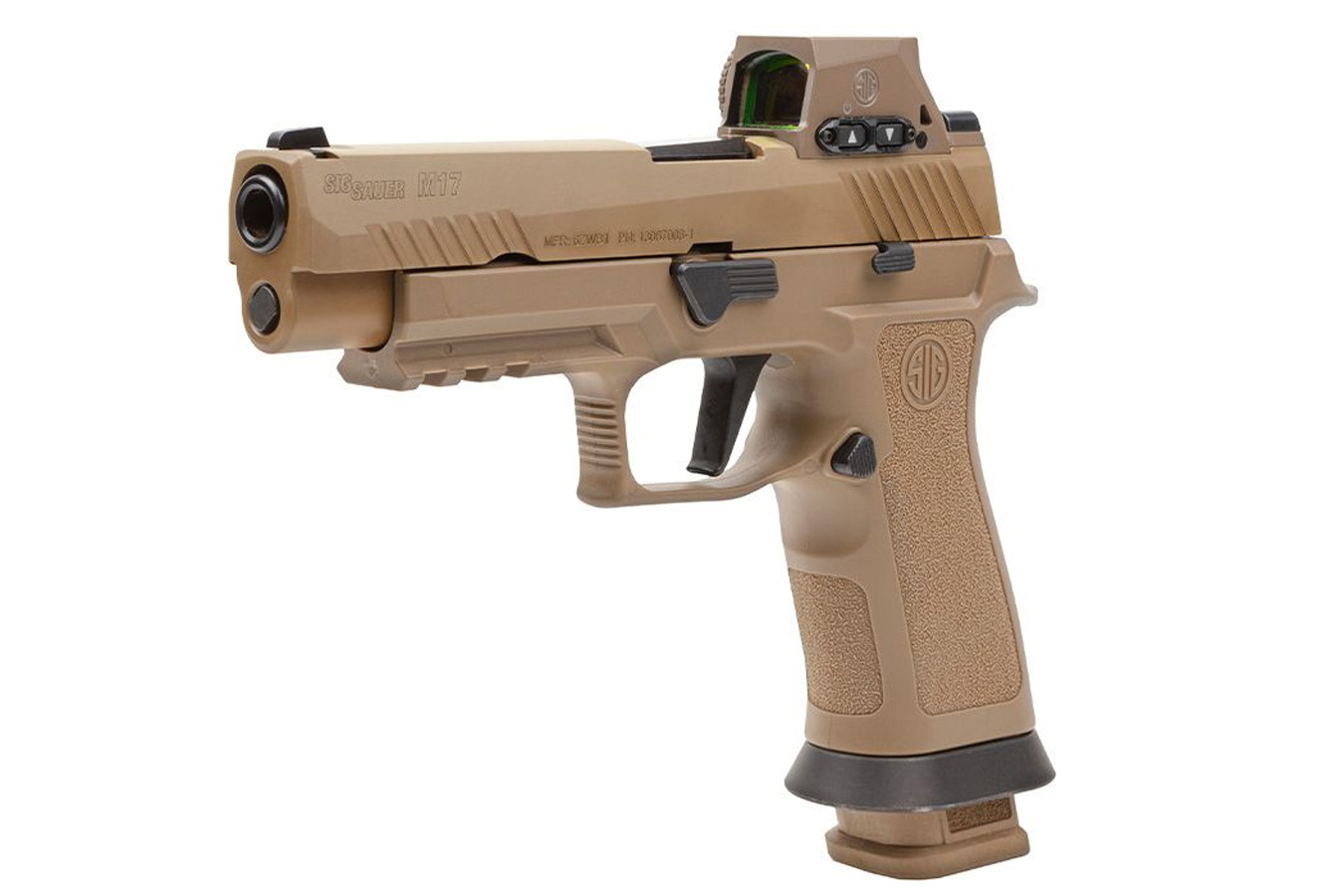 Sig Sauer M17X Series 9mm Pistol with ROMEOM17 Optic and Coyote Finish