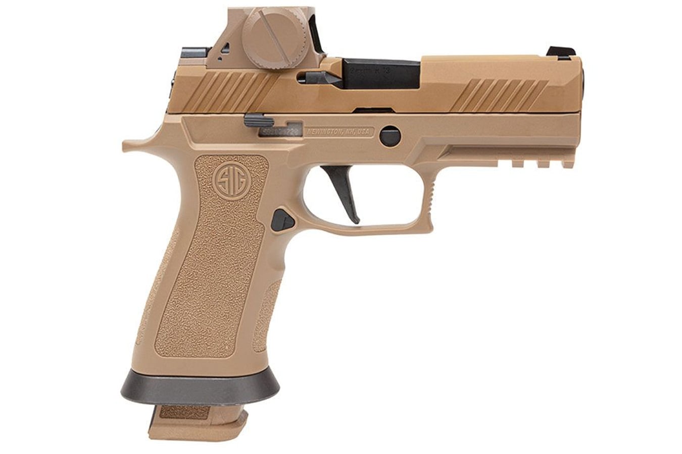 SIG SAUER M18X Series 9mm Pistol with ROMEOM17 Optic and Coyote Finish