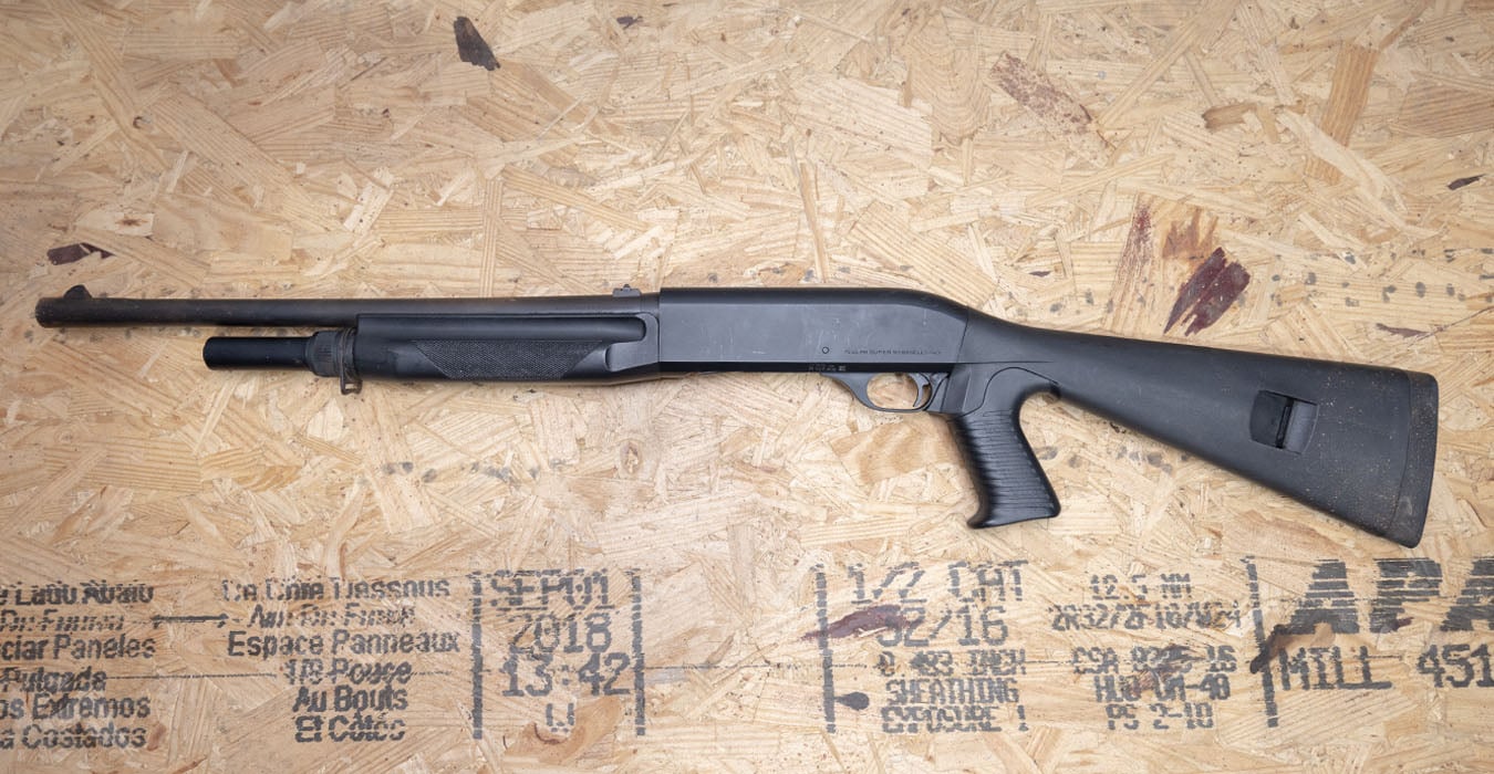 BENELLI M1 Super 90 12 Gauge Police Trade-In Shotgun HK Marked