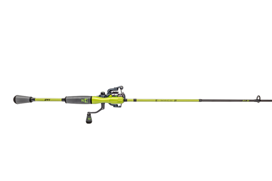 Lew's MACH 2 Mobile 2 pc Spinning Combo with Carry Case