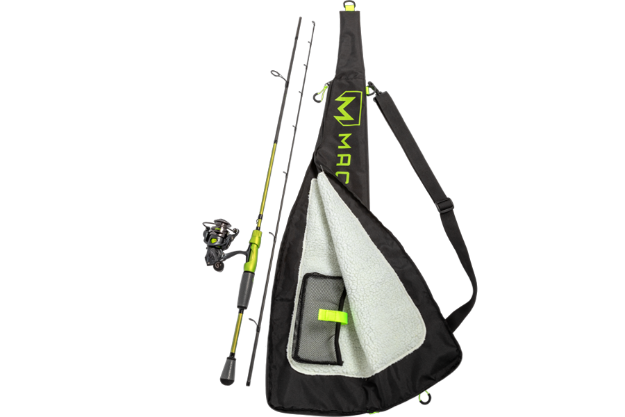 Lew's MACH 2 Mobile 2 pc Spinning Combo with Carry Case