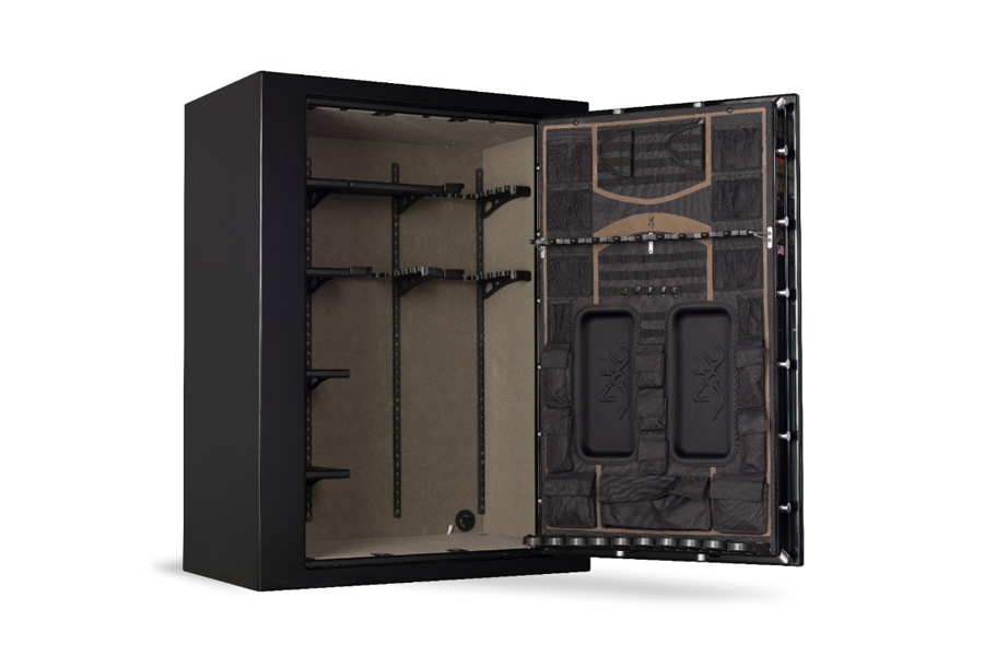 Browning Pro Steel Medallion Series 49 Safe Textured Charcoal with Chrome M-Lock