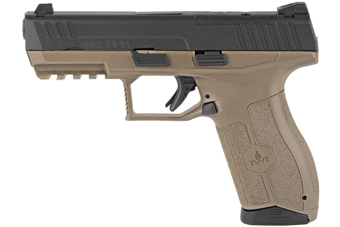 Iwi Masada 9mm Optic Ready Striker-Fired Pistol with FDE Frame