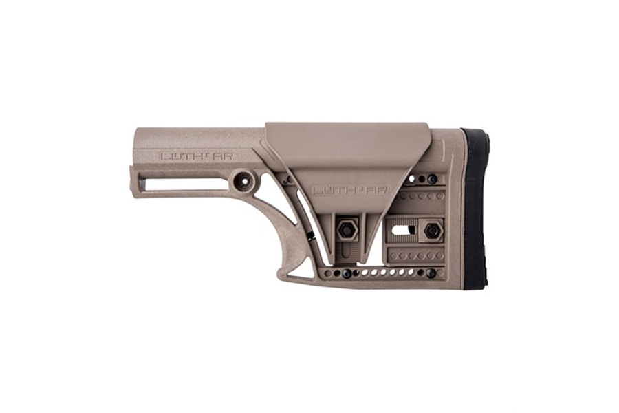 LUTH AR LLC AR-15 Fixed Rifle Modular Stock Assembly FDE