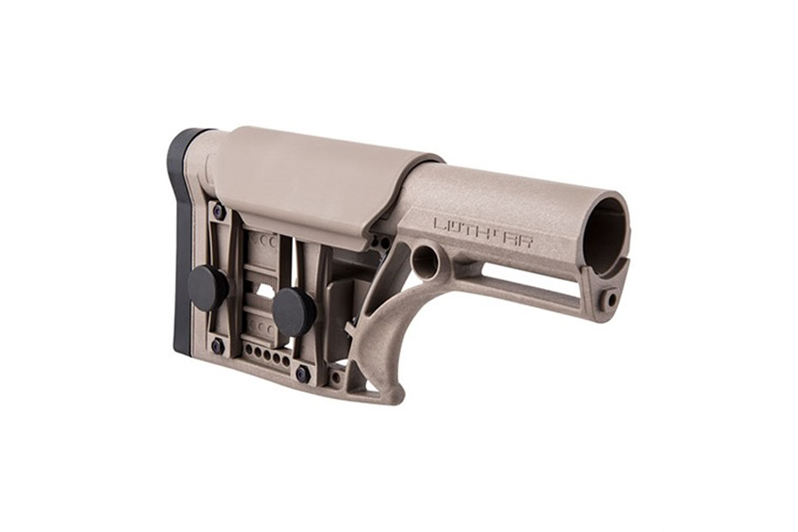 LUTH AR LLC AR-15 Fixed Rifle Modular Stock Assembly FDE