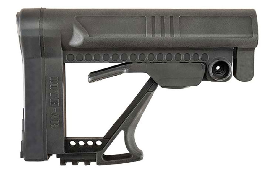 LUTH AR LLC MBA-5 Buttstock Assembly with a paddle-style adjustment lever