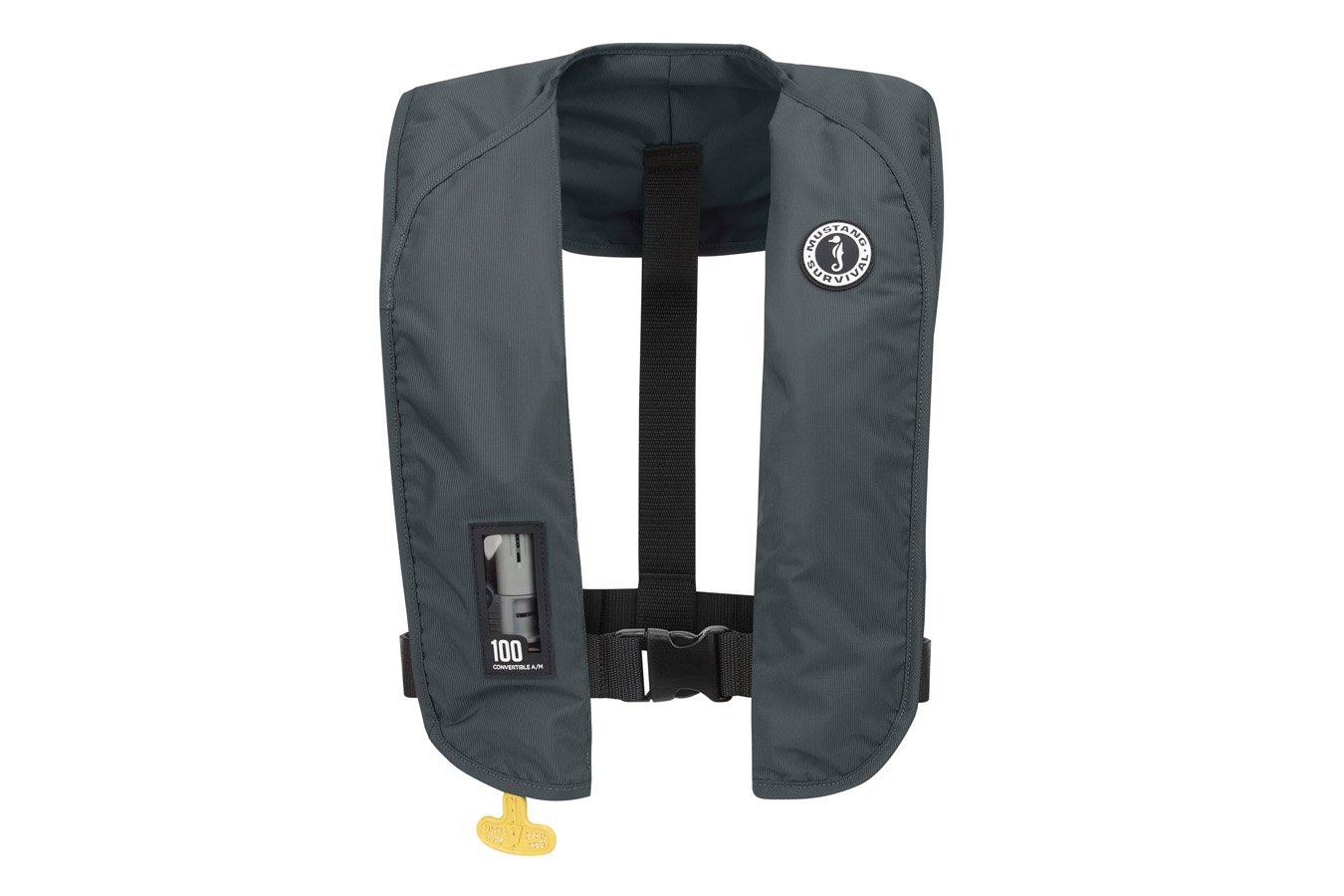 Mustang Survival MIT 100 Convertible A/M Inflatable PFD Admiral Grey