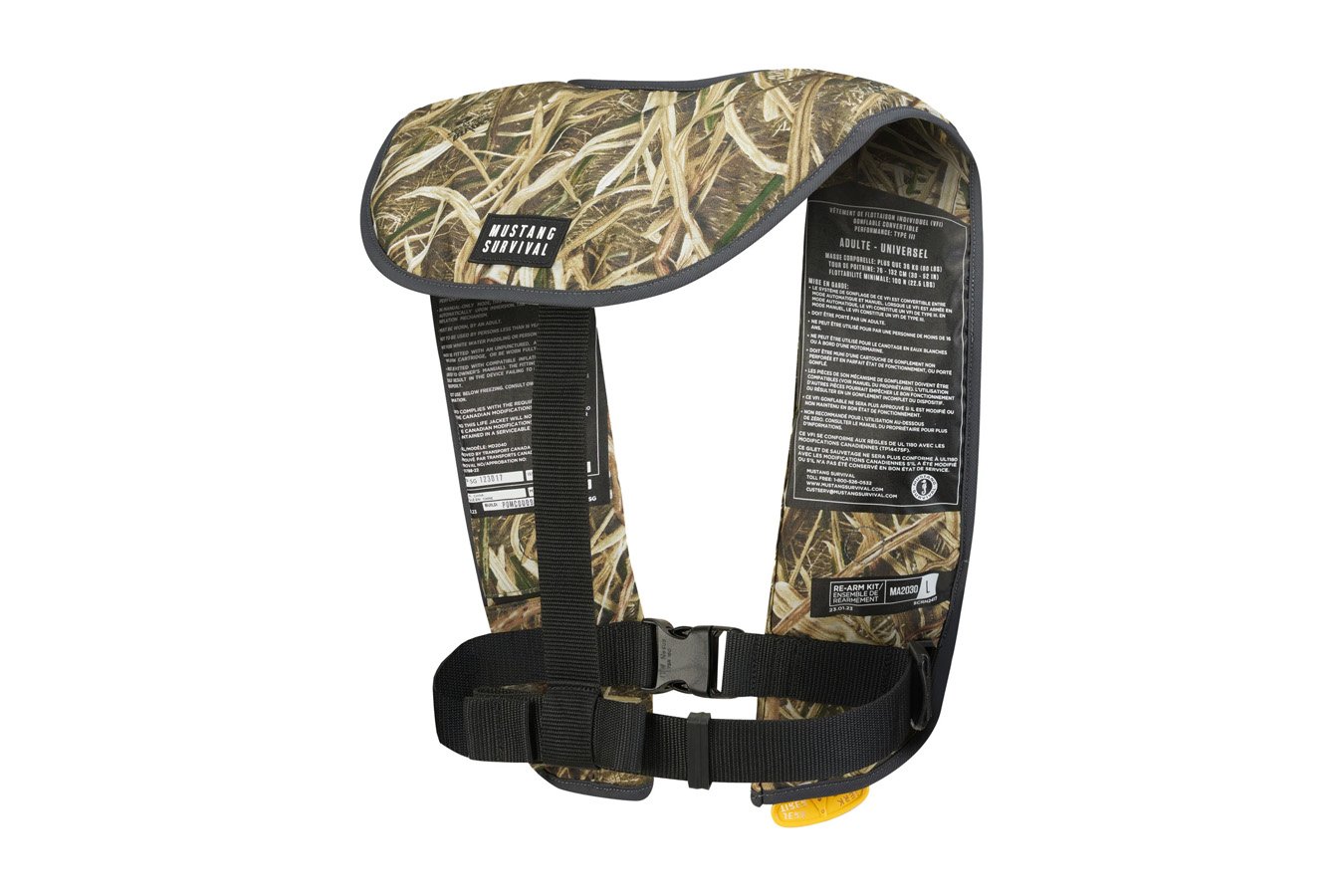 Mustang Survival MIT 100 Convertible A/M Inflatable PFD Camo