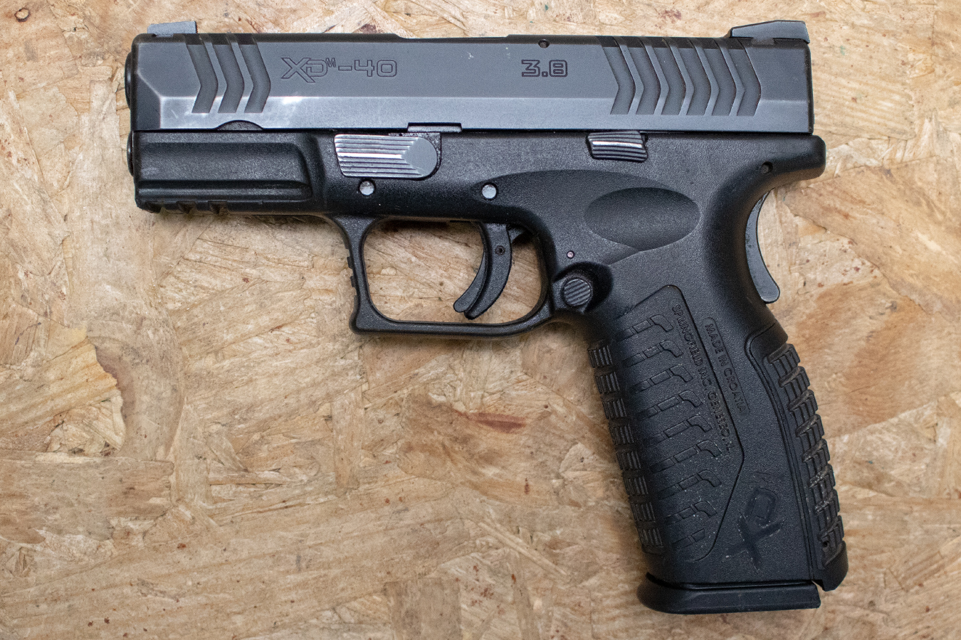 SPRINGFIELD XDM-40 3.8 40 S&W Police Trade-In Pistol with Match-Grade Barrel