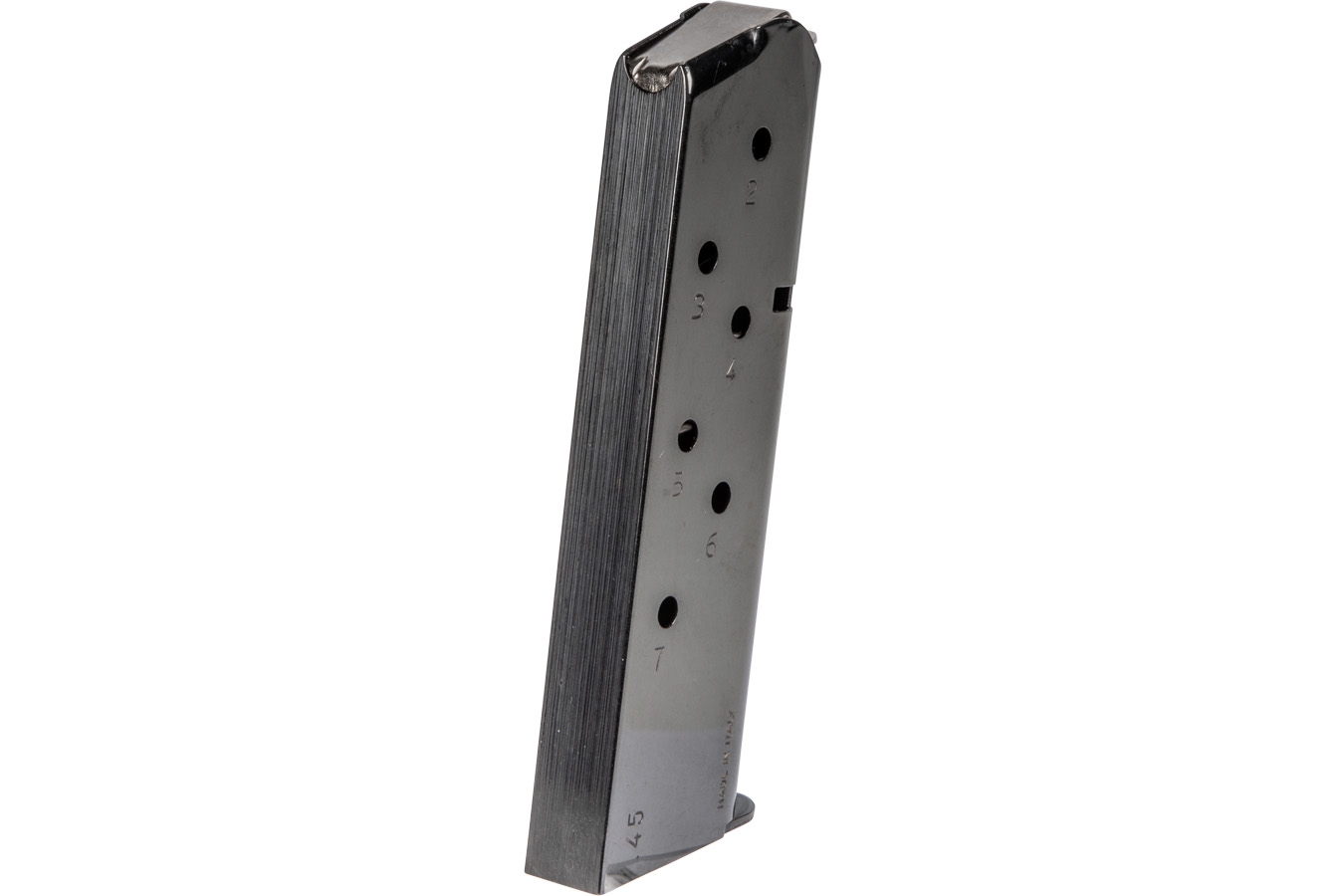 MECGAR 1911 Government 45 ACP 7-Round Blued Magazine