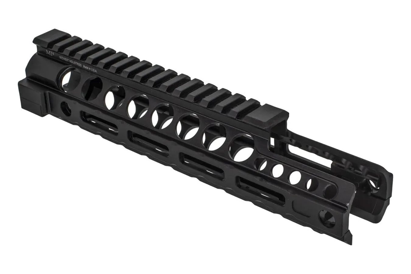Midwest Industries Two Piece AR15 Free Float M LOK Handguard Black