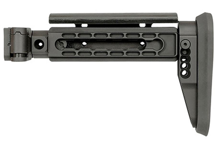 MIDWEST INDUSTRIES AK Alpha Side Folding Stock with Adjustable Cheekrest