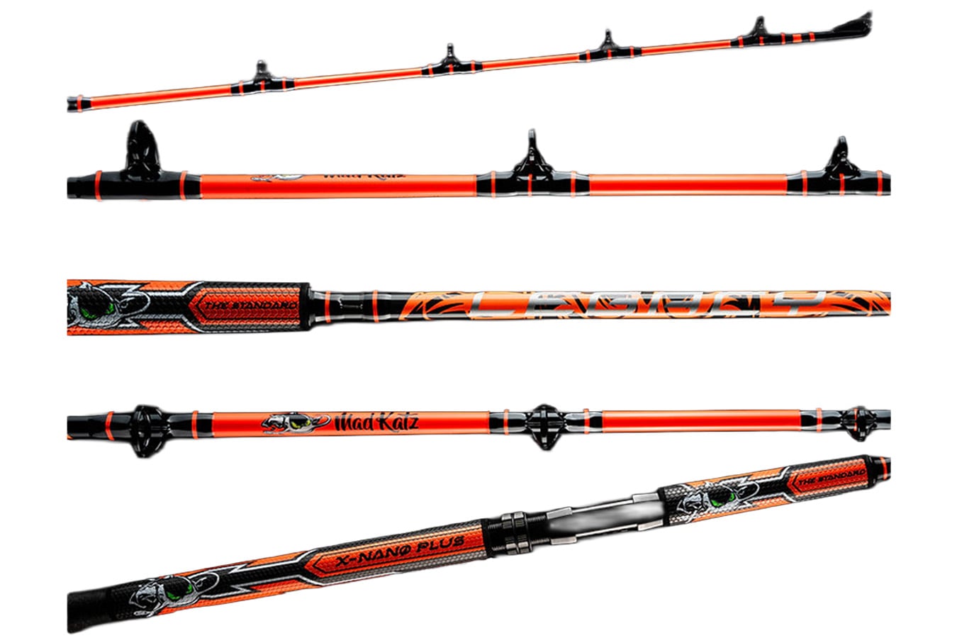 Madkatz Orange Inferno Legacy 7ft 6in Casting Rod