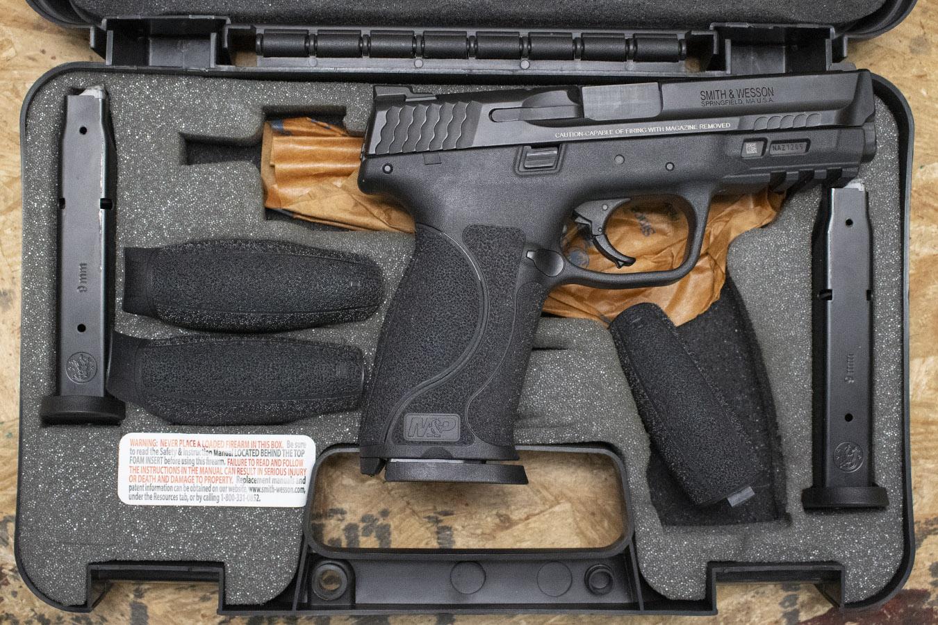 Smith & Wesson M&P9 M2.0 9mm Police Trade-In Pistol with Three ...
