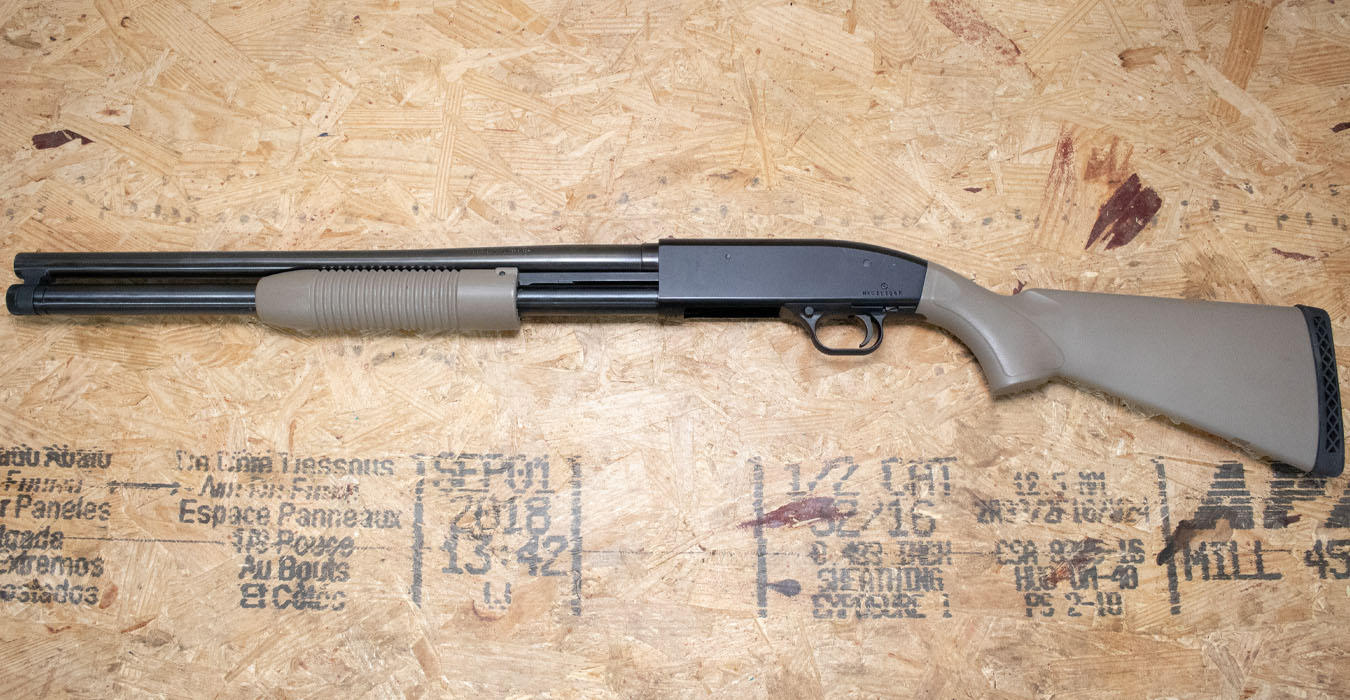 MAVERICK Maverick 88 Security 12 Gauge Police Trade-In Shotgun with Synthetic Stock and Extended Magazine