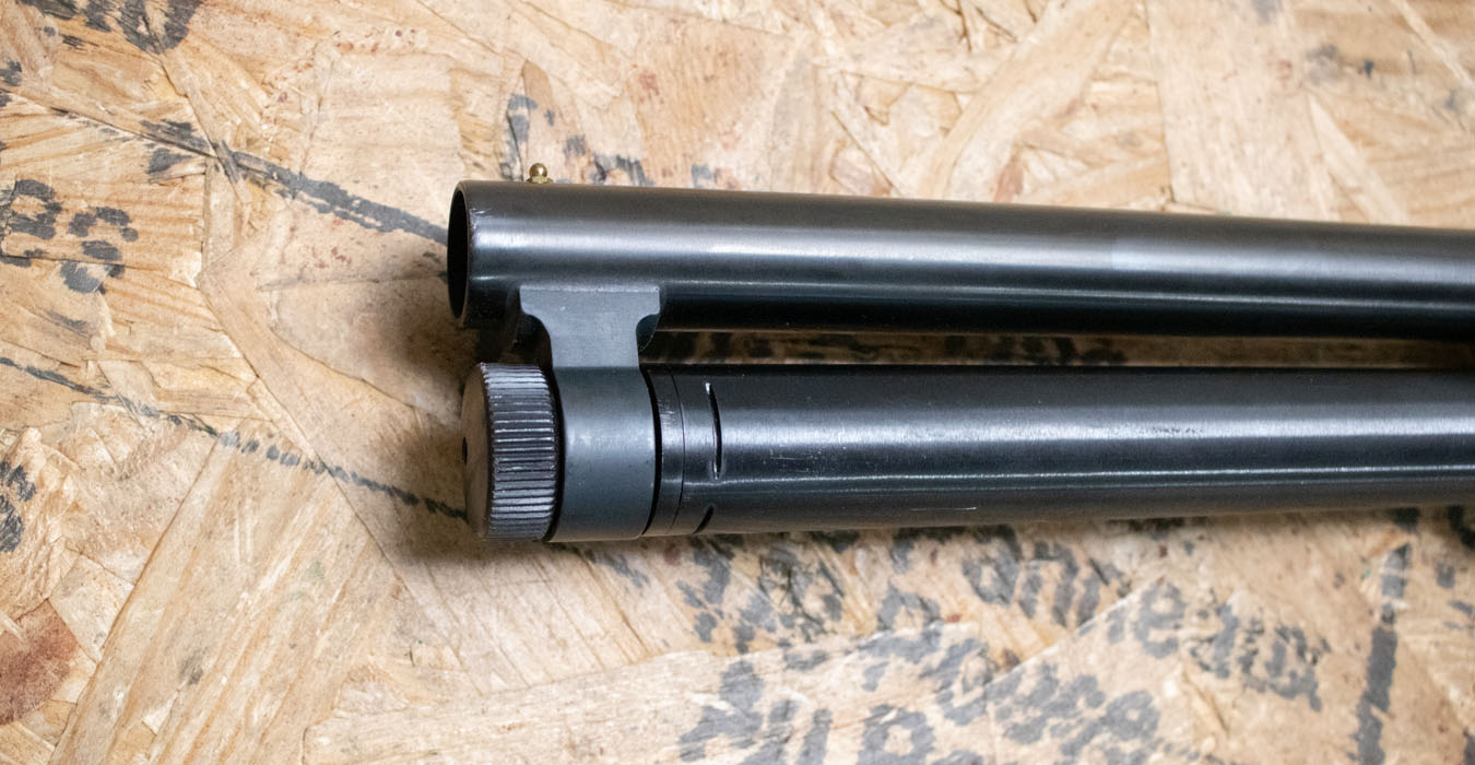 MAVERICK Maverick 88 Security 12 Gauge Police Trade-In Shotgun with Synthetic Stock and Extended Magazine