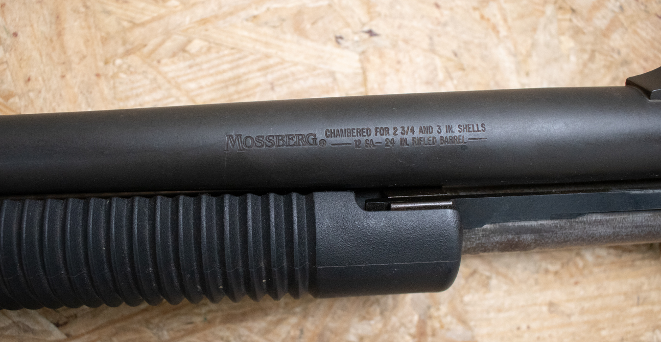 MOSSBERG Maverick 88 12 Gauge Police Trade-In Shotgun with Black Synthetic Stock and Optic