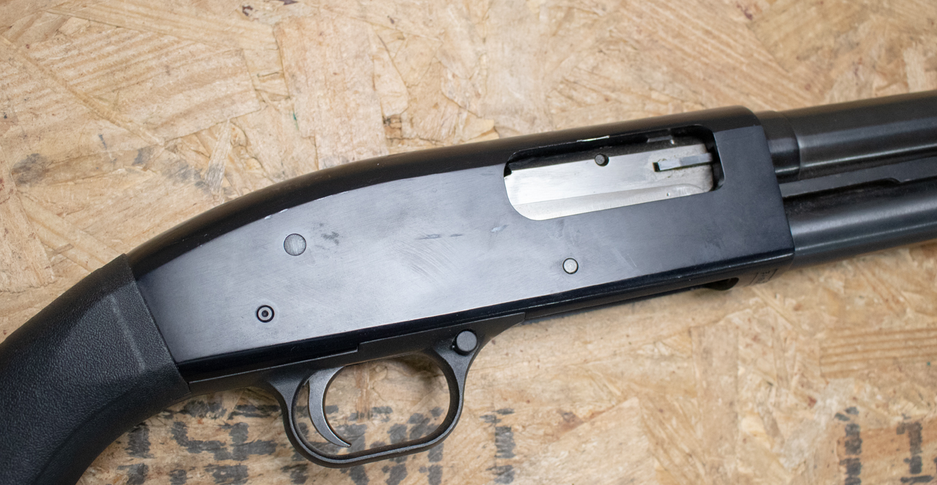 MAVERICK Mossberg 88 12 Gauge Police Trade-In Shotgun with Black Synthetic Stock