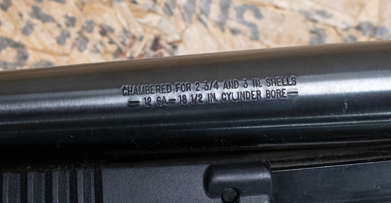 MAVERICK Mossberg 88 12 Gauge Police Trade-In Shotgun with Black Synthetic Stock
