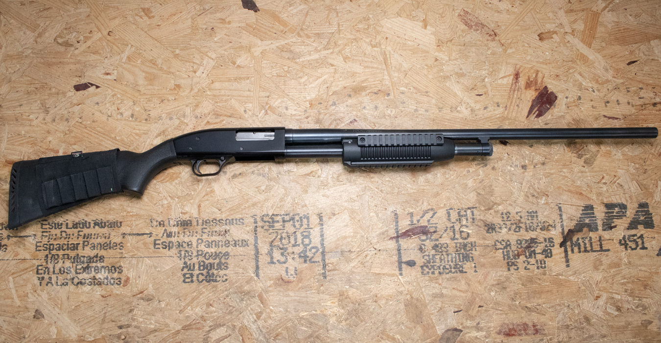 MAVERICK Maverick 88 12 Gauge Police Trade-In Shotgun with Picatinny Rail Fore-End