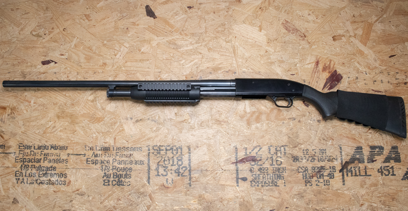 MAVERICK Maverick 88 12 Gauge Police Trade-In Shotgun with Picatinny Rail Fore-End