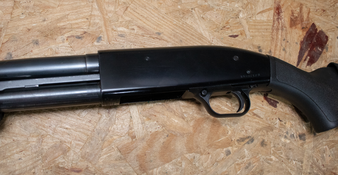MAVERICK Maverick 88 12 Gauge Police Trade-In Shotgun with Picatinny Rail Fore-End