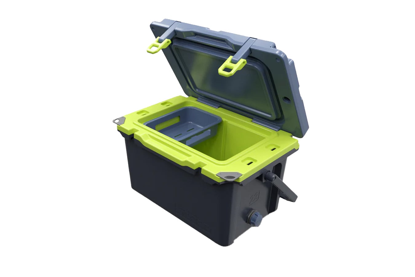 YUKON OUTFITTERS Snake River 22 Quart Hard Cooler Battleship